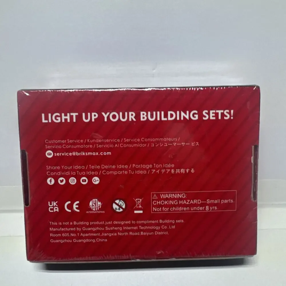 Briksmax LED Lighting Christmas Gingerbread House Light Up Your Building Set